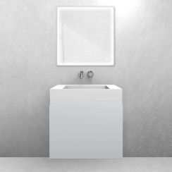 Set lavabo Oltens Stila 40000900, armoire Oltens Vernal 60013700