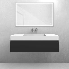 Set lavabo Oltens Stila 40003900, armoire Oltens Vernal 60011300