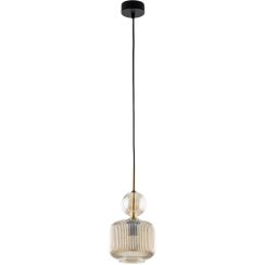 TK Lighting Sophia Cognac lampe suspendue 1x10 W marron-ambre 11038