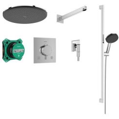 Hansgrohe Raindance Alive Select S ensemble de douche encastré avec thermostat oui chrome 24622000