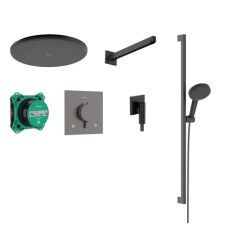 Hansgrohe Raindance Alive Select S ensemble de douche encastré avec thermostat oui noir 24622340