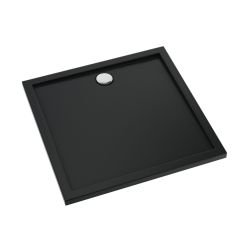 Schedline Sharper Black Mat receveur de douche carré 80x80 cm noir 3S.S1K-8080/C/MG