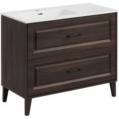 Set armoire Comad Dorothy Ristretto DOROTHY RISTRETTO 82-100-46-2S, lavabo Comad Go 2 GO 2 100CM L DP ( E-8095-100L )