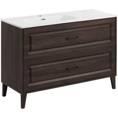 Set armoire Comad Dorothy Ristretto DOROTHY RISTRETTO 82-120-46-2S, lavabo Comad Go 2 GO 2 120CM L DP ( E-8095-120L )