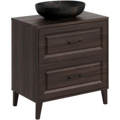 Set armoire Comad Dorothy Ristretto DOROTHY RISTRETTO 82-80-46-2S, lavabo Comad Mona UN-MONA-MB12, RISTRETTO 89-80-46 M