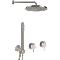 Paffoni Rubinetterie ensemble de douche encastré oui acier LIG010ST70