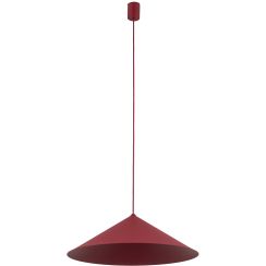 TK Lighting Lume S lampe suspendue 1x11 W bordeaux 11695