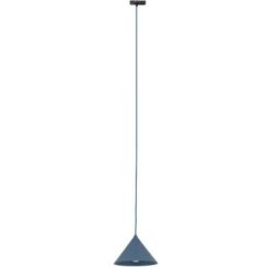 TK Lighting Tracer Cono lampe pour rail collecteur 1x15 W bleu 11683