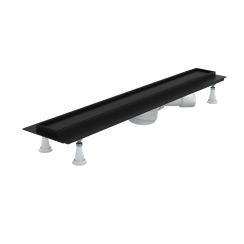 Schedline Regular Line évacuation linéaire 90 cm noir SOLPLC-90080
