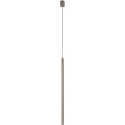TK Lighting Ferro lampe suspendue 1x8 W marron 11426