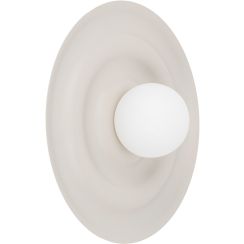 TK Lighting Onda applique murale 1x8 W laiteux 11409