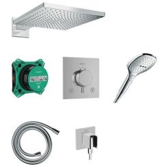Hansgrohe Raindance E ensemble de douche encastré avec thermostat oui chrome 24623000