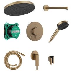 Hansgrohe Pulsify S ensemble de douche encastré avec thermostat oui || 24624140