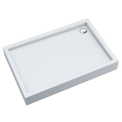 Schedpol Medium receveur de douche rectangulaire 120x90 cm blanc 3.4747