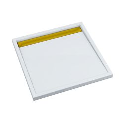 Schedpol Ajax G&W receveur de douche carré 90x90 cm blanc 3.4226-M/Z/G