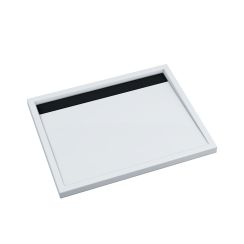 Schedpol Ajax B&W receveur de douche rectangulaire 120x90 cm blanc-noir 3.4229-M/C/G