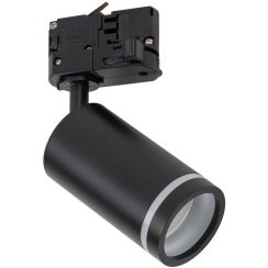 TK Lighting Tracer lampe pour rail collecteur 1x10 W noir 11171