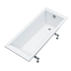 Schedpol Ferra Set baignoire avec habillage 140x70 cm blanc 3.530/OULED/S