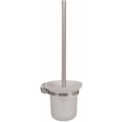 BISK Go brosse wc à visser nickel 08630
