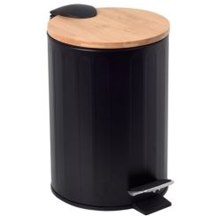 BISK Rado poubelle 3 l noir 08421