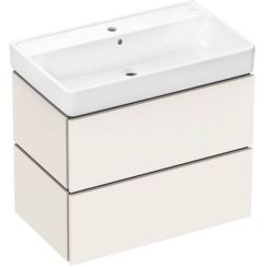 Hansgrohe Xilesa E lavabo avec meuble 80 cm beige 54397780