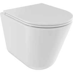 Besco Laax cuvette wc avec abattant à descente lente #ZLAE-B-DLB