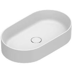 Catalano Zero lavabo 60x35 cm ovale à poser blanc brillant 0122600021