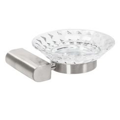 Rea Cristal porte-savon mural acier REA-77042