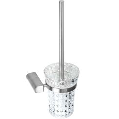 Rea Cristal brosse wc à visser acier REA-77061