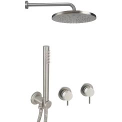 Paffoni Rubinetterie ensemble de douche encastré oui acier KITLIG010ST70