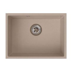 Ferro Stampo évier en granit 54x40 cm beige DRGS1-U/40/54SA