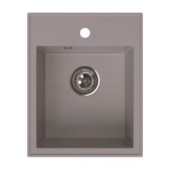 Ferro Stampo évier en granit 50x40 cm marron DRGS1/50/40TU