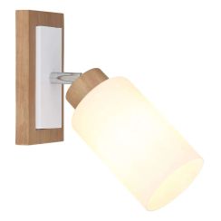 Globo Lighting Rowena applique murale 1x60 W blanc-bois 15977-1
