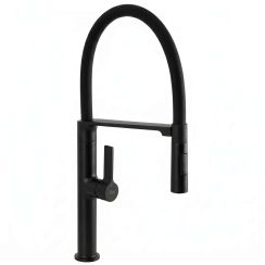 Rea Lago mitigeur de cuisine sur pied noir REA-B9333