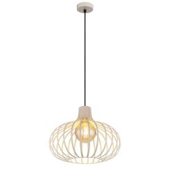 Globo Lighting Mateo lampe suspendue 1x60 W crème 33370119