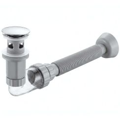 Rea Flow siphon de lavabo chrome REA-A9490