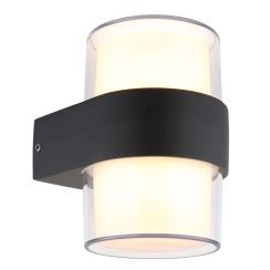 Globo Lighting Ignacio applique murale extérieure 1x10 W transparent-anthracite 34317