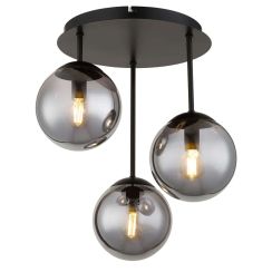 Globo Lighting Harmon plafonnier 3x25 W noir 47441-3S