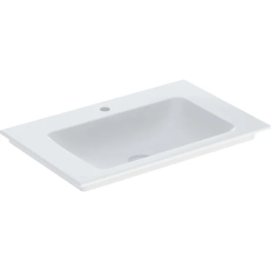 Geberit One lavabo 74x48 cm rectangulaire de meuble blanc brillant 505.010.01.2