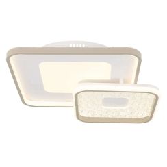 Globo Lighting Mosaiko plafonnier 2x48 W blanc 48097-48