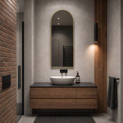 Baltica Design Aluma miroir 50x120 cm doré 5904107933689