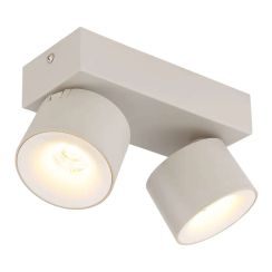 Globo Lighting Rae applique murale 2x6 W sable 56961-2S