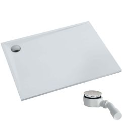 Schedpol Etrusco White Mat receveur de douche rectangulaire 80x70 cm blanc 3.468/B/MG