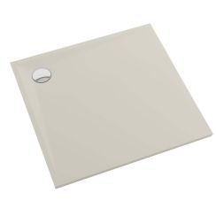 Schedpol Etrusco Cashmere Mat receveur de douche rectangulaire 80x80 cm beige 3.460/PK/MG
