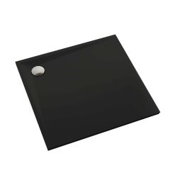 Schedpol Etrusco Black Mat receveur de douche carré 90x90 cm noir 3.461/C/MG