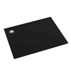 Schedpol Etrusco Black Mat receveur de douche rectangulaire 160x90 cm noir 3.476/C/MG