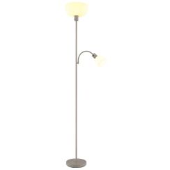 Globo Lighting Hinton lampadaire 2x60 W blanc-sable 59947S