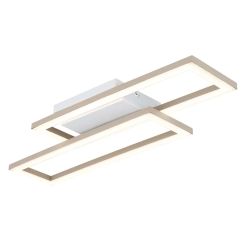 Globo Lighting Wilton plafonnier 2x16 W blanc-sable 67381-16
