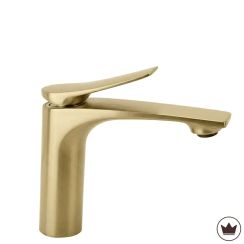 Rea Vision mitigeur de lavabo sur pied doré REA-B6342