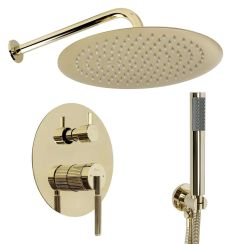 Rea Argon ensemble de douche encastré oui doré REA-P6538